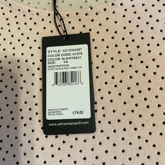 Adrianna Papell blouse - Picture 2 of 4